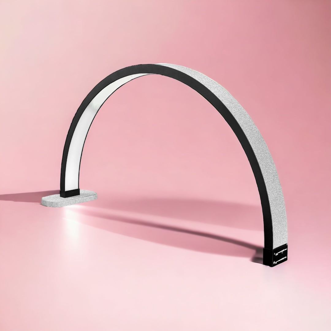 Half Moon Diamond Bureaulamp 30" - Vrijstaand LED Spijkerlicht