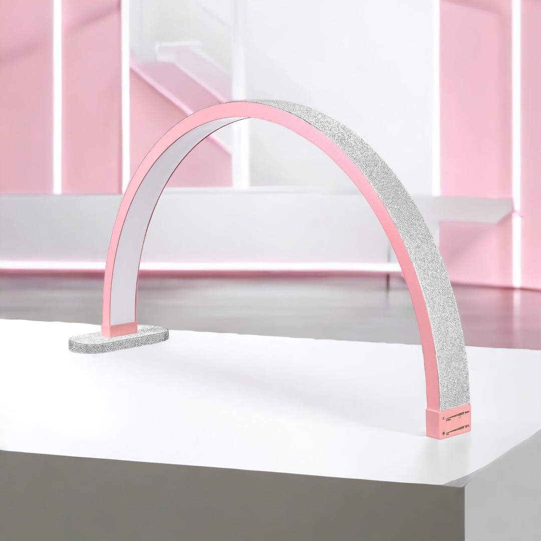 Half Moon Diamond Bureaulamp 30" - Vrijstaand LED Spijkerlicht