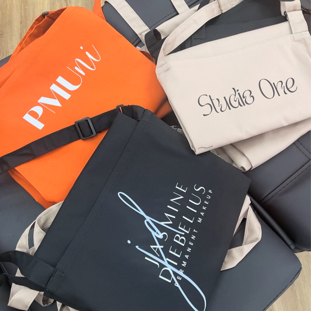 Maßgeschneiderte Beauty-Schürzen