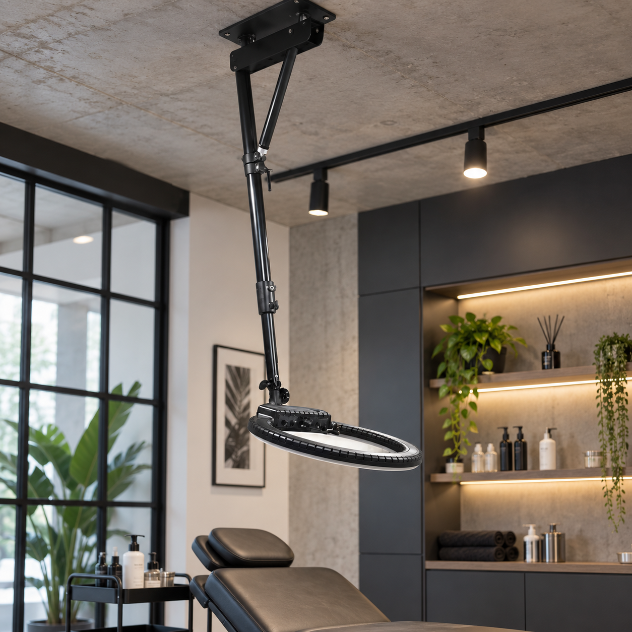 Professional Wall Mounted Ring Light – 14", 18" & 21" | Beauty, Barber & Tattoo Studio Lighting