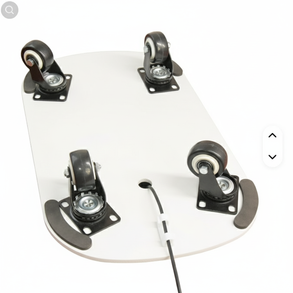 Moon Pro Wheel Set – Premium Add-On for Floor Lamps | 360° Rotating, Lockable Castors