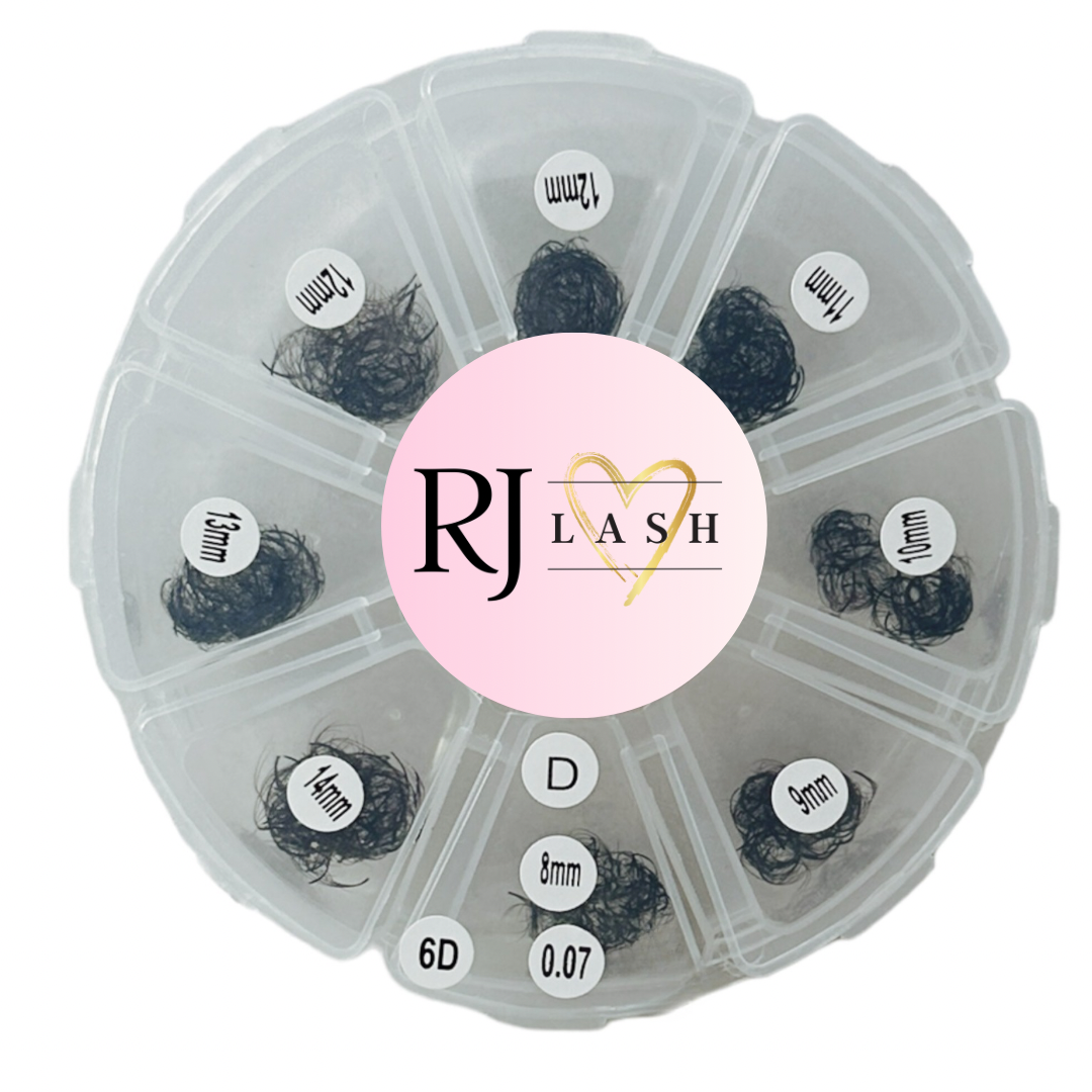 6D Gemengde Lengte 8-14mm - 0,07 (800 fans)