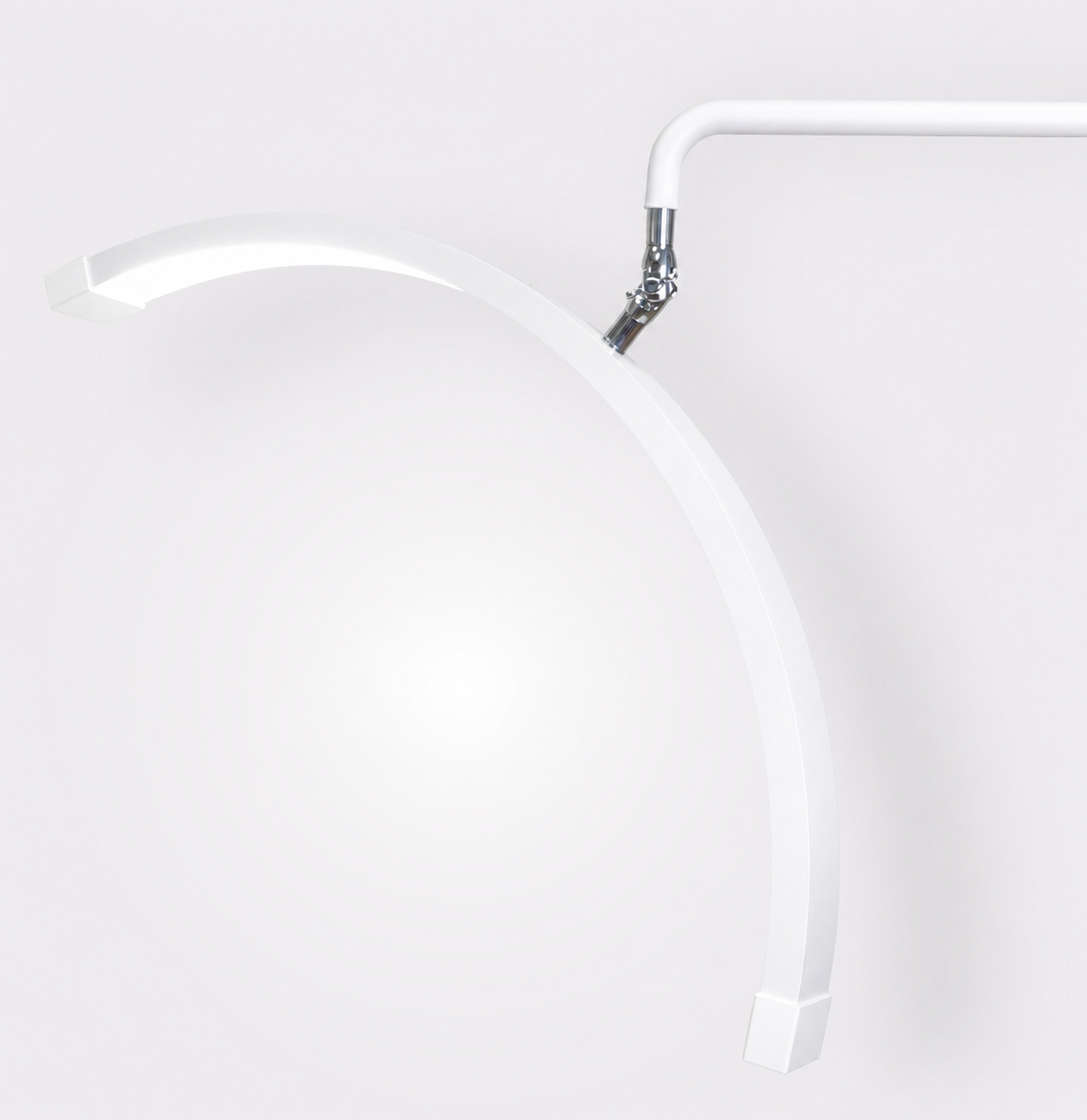 Lámpara de media luna multiángulo - Luz LED profesional para belleza de 28 pulgadas | RJ Moon Pro X