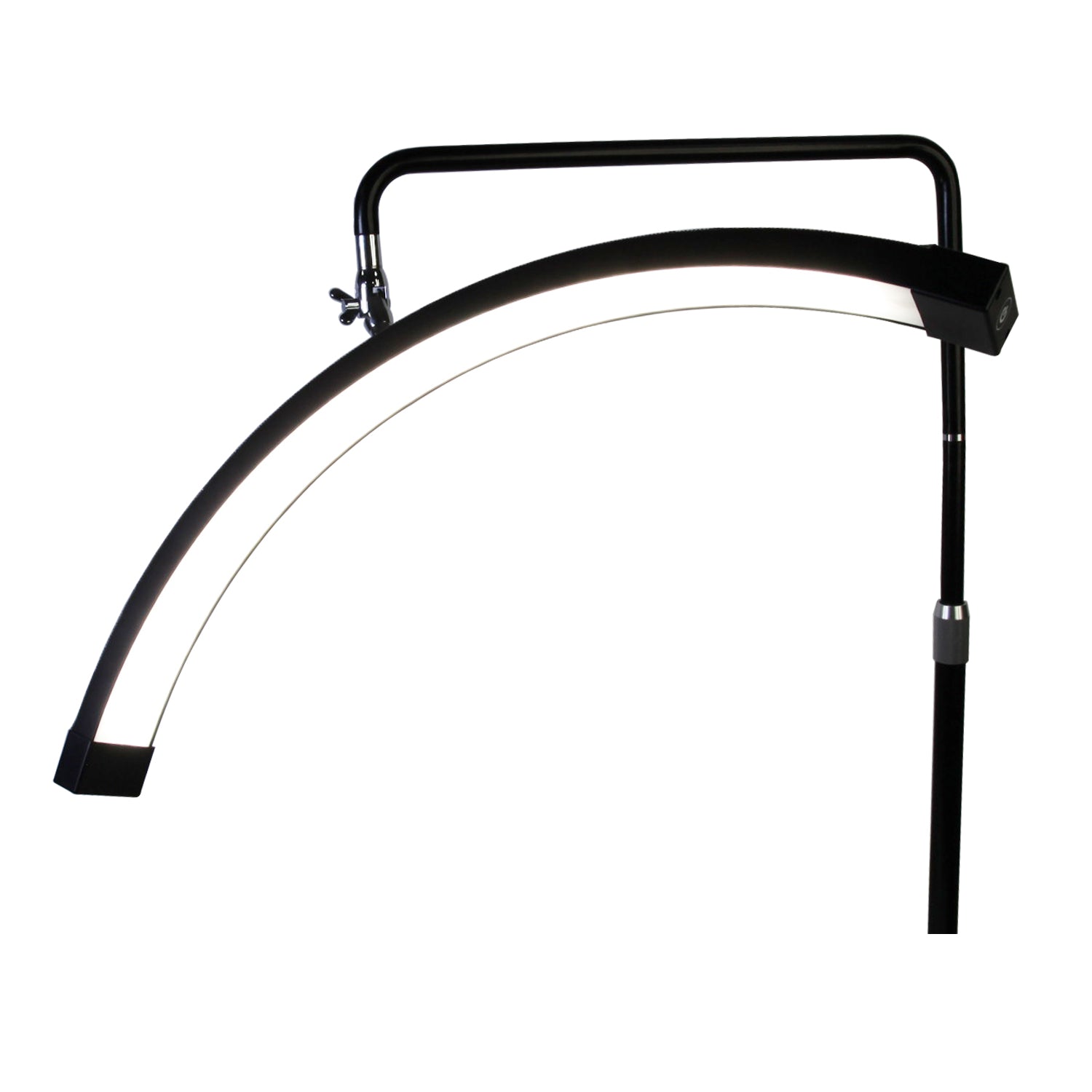 Half Moon Beauty Desk Nagellamp 25" - Klem, uitschuifbare versie