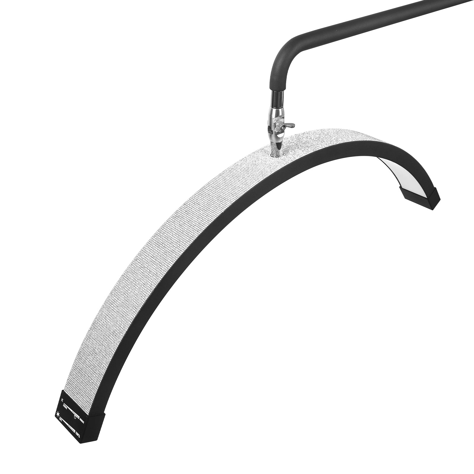 Half Moon Beauty Desk Nail Lamp 25" - Clamp