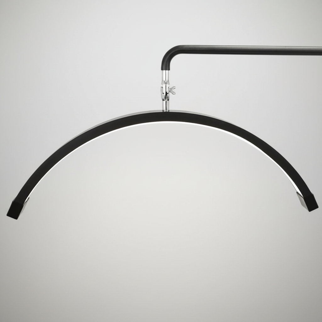 Multi-Winkel-Halbmondlampe – Professionelles LED-Schönheitslicht 28” | RJ Moon Pro X