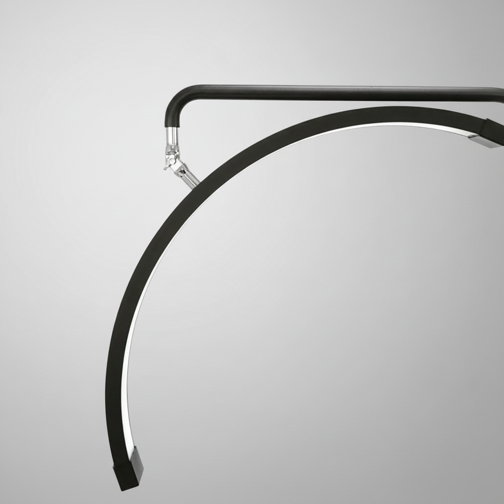 Halfmaanlamp met meerdere lichtinvalshoeken - Professionele LED-schoonheidslamp 28” - RJ Moon Pro® X