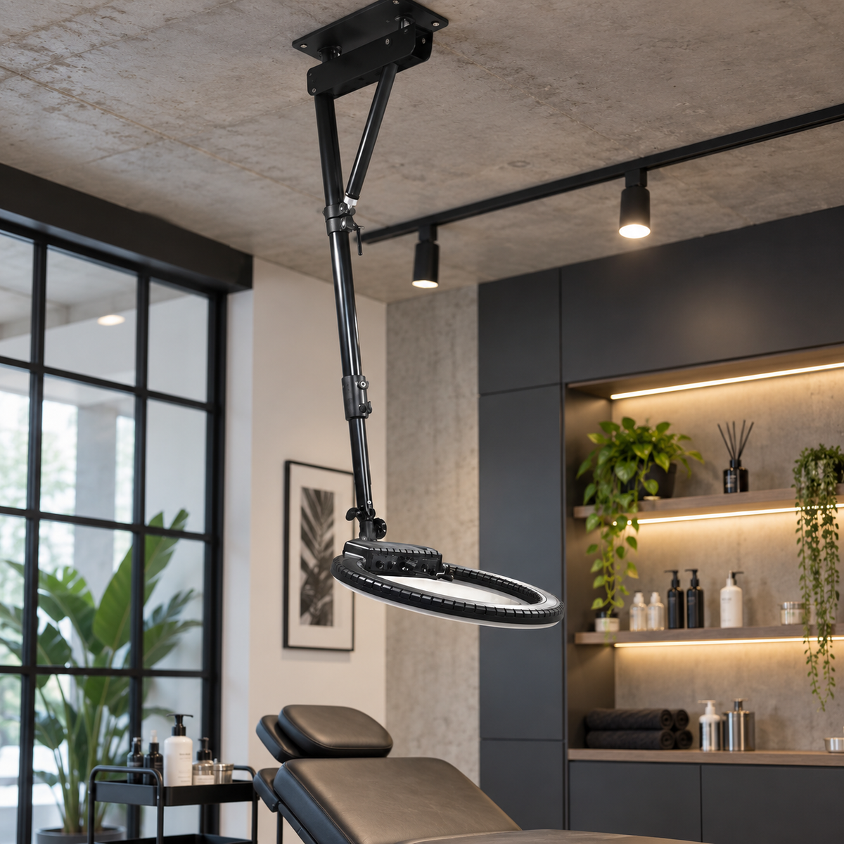 Professional Wall Mounted Ring Light – 14", 18" & 21" | Beauty, Barber & Tattoo Studio Lighting