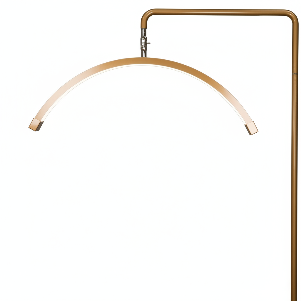 Halfmaanlamp met meerdere lichtinvalshoeken - Professionele LED-schoonheidslamp 28” - RJ Moon Pro® X