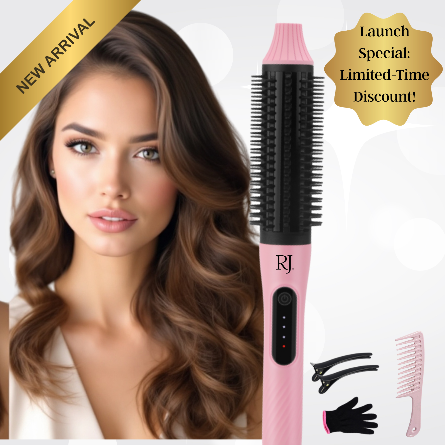 RJ Bounce Hot Brush